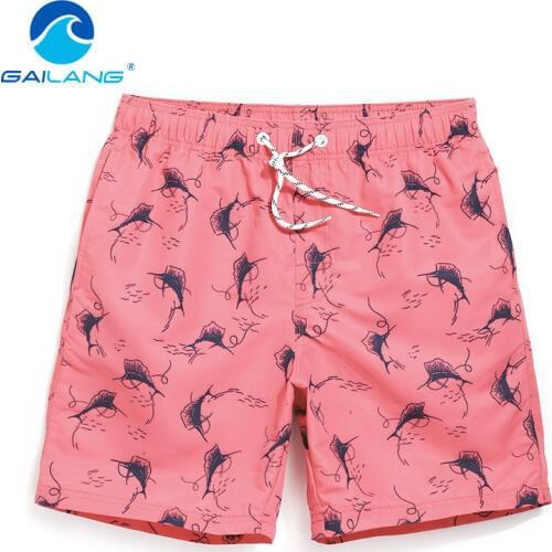 Gailang Brand Mens Casual Beach Shorts Board Trunks Man Jogger Bermduas Short Bottoms Quick Dry Men Boxer Swimwear Swimsuits