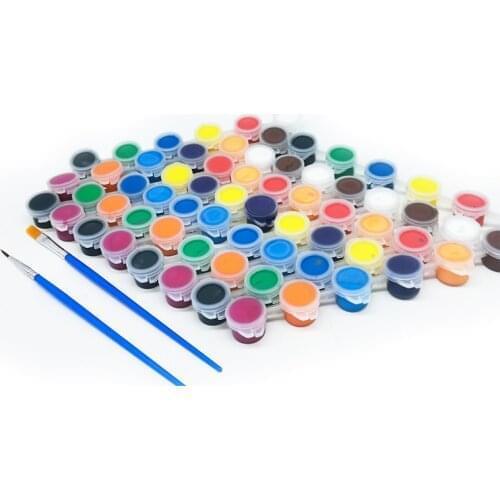 12 Colors Acrylic Paint Pigment Set for DIY Clothing Oil Painting Nail Art Wall Plaster Painting Drawing Free Shipping