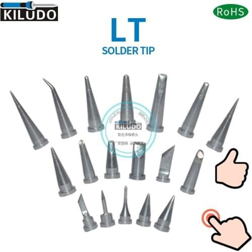Kiludo 5pcs LT Series Soldering Iron Tip Lead Free Heating Element For Weller WP80 WSP80