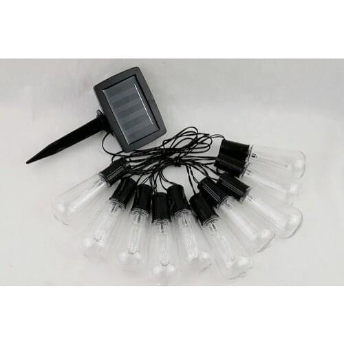 Outdoor Garden Decorative Waterproof LED Bulb Solar String Lights