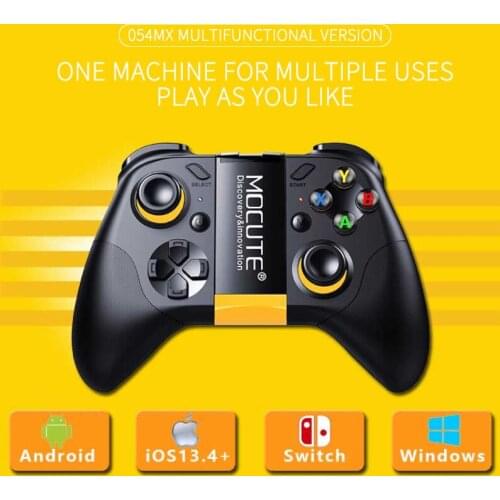MOCUTE-054MX Multifunctional Wireless Gamepad Bluetooth Game Controller Joystick For Android Ios Phone Gamepad Tablet PC VR Box