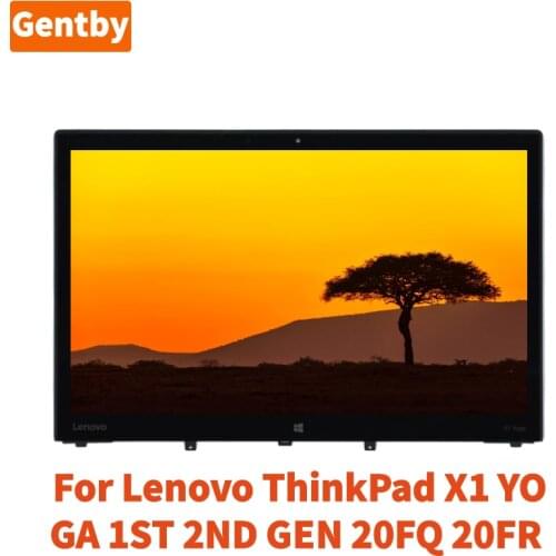 14" 01AW977 OLED Touch Screen Replacement Assembly For Lenovo ThinkPad X1 YOGA 1ST 2ND GEN 20FQ 20FR 20JD 20JE 20JF 20JG