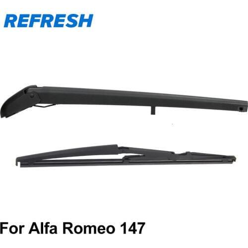 REFRESH Rear Wiper Blade & Rear Wiper Arm for Alfa Romeo 147