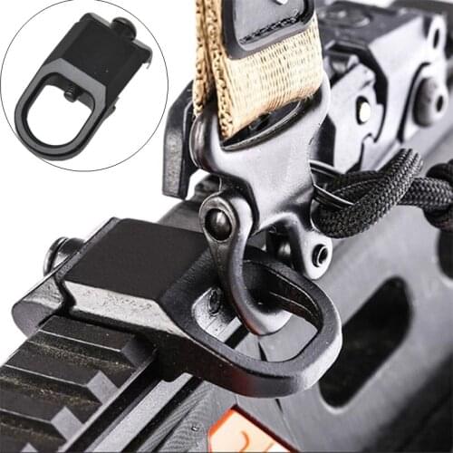 Tactical Quick Detach Buckle Mount Attachment Adapter Fit 20mm Rail Hunting Airsoft Rifle Gun Accessories
