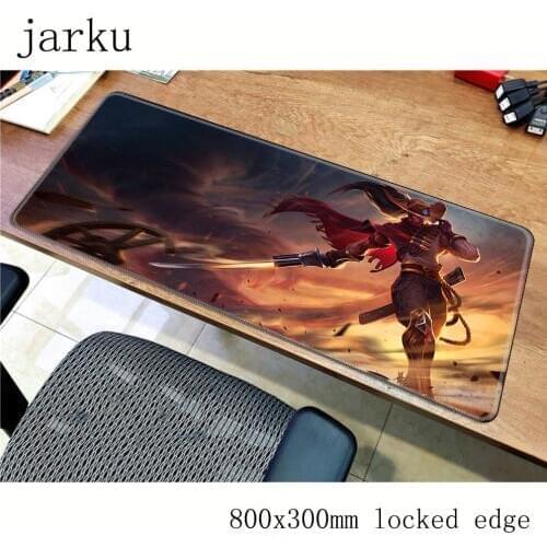 Yasuo pad mouse computador gamer mause pad 800x300X2MM padmouse big Fashion mousepad ergonomic gadget office desk mats