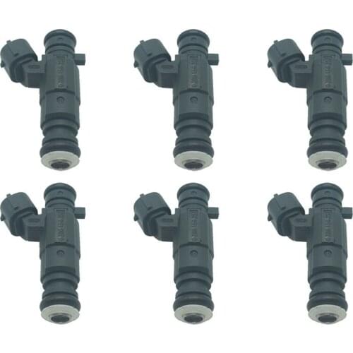 6Pcs Car Fuel injector For Volkswagen Passat Santana nozzle oem 0280156257 06b906031g