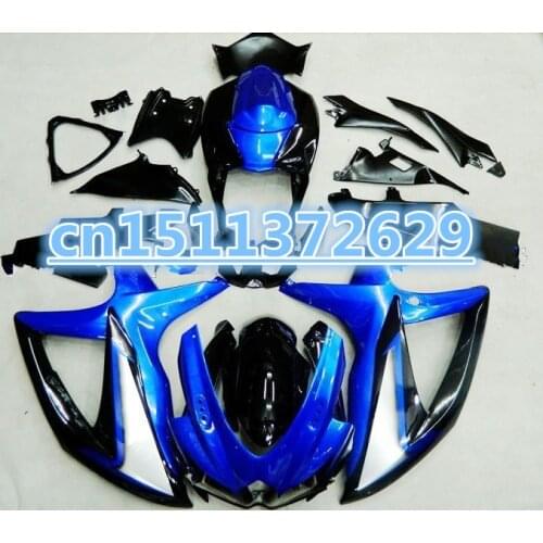 Addmotor Aftermarket Fairing Fit A GSXR600 750 08-10 GSXR 600 750 2008-2010 K8 Blue Black-Dor for SUZUKI D injection