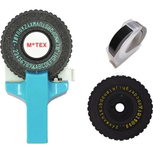 E-101 Label Maker 2 Letter Plate+1 Tape