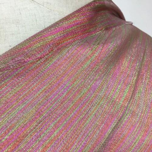 GLace 1Y/Lot Multicolor organza net fabric for wedding dress fabric clothing dress decoration DIY craft TX883