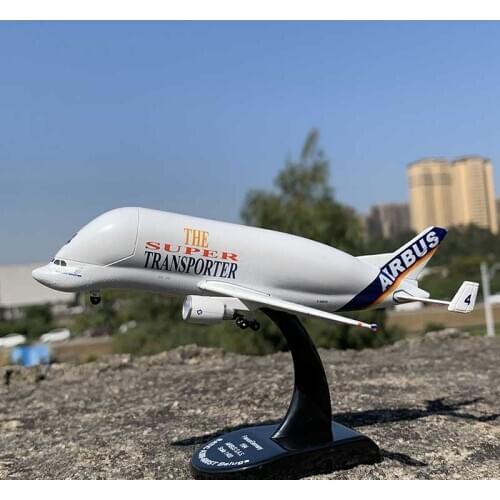 1/400 Scale SATIC 330 A330 BELUGA Transporter Plane Model Alloy with Lading Gear Aircraft toy collectible display Airplanes