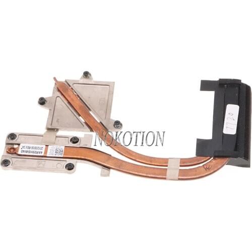 Nokotion CN-0380NK 0380NK 380NK For dell Inspiron 17R 7720 15R 5720 laptop GPU CPU cooling heatsink cooler DA0R09MB6H1