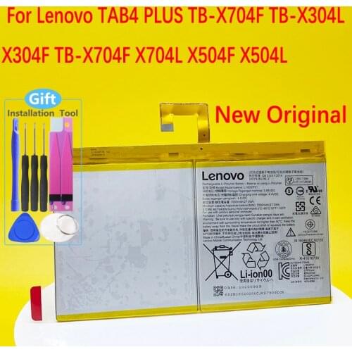 New Original Battery For Lenovo TAB4 PLUS TB-X704F TB-X304L X304F TB-X704F X704L X504F X504L 7000mAh L16D2P31 Phone In Stock