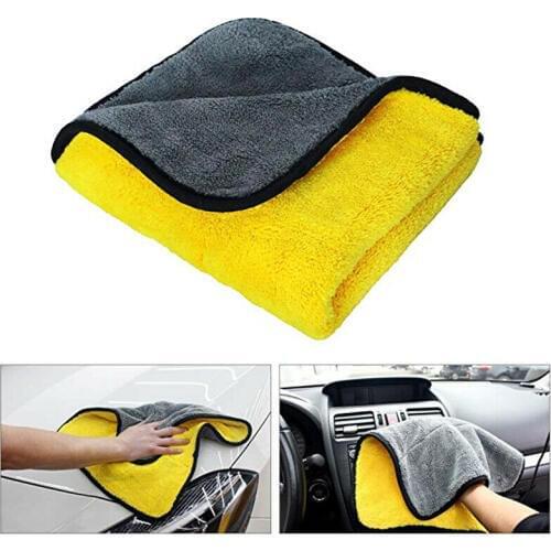 30*30cm Car Wash Microfiber Towel Auto Cleaning Drying Cloth Hemming Super Absorbent Universal for All Cars Hight Quality
