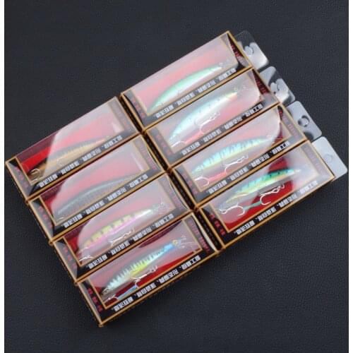 1Pcs Boutique Lifelike Minnow Fishing Lures Baits 11cm/13.7g Long Shot Sinking Crankbait Artificial Laser Baits Wobblers