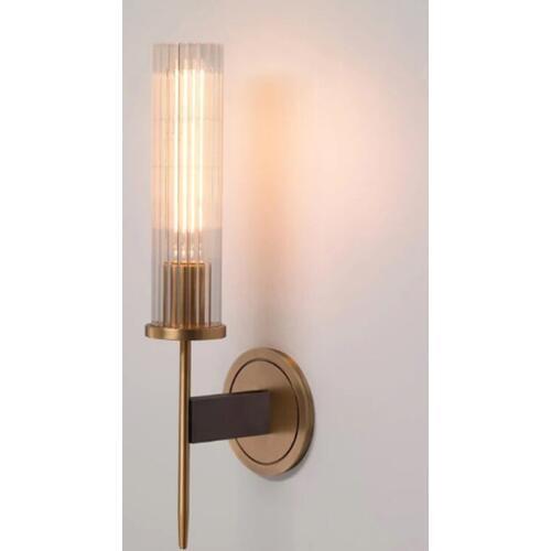 Modern Wall Sconce Bedroom Bedside Lamp Corridor Aisle Balcony Glass Wall Lamp bathroom Mirror Bronze Glass Wall Light led Lamp