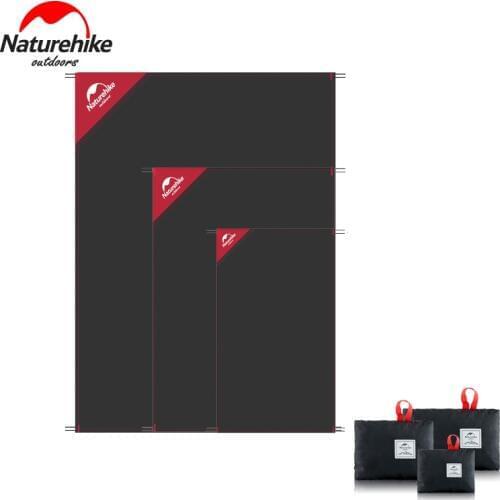 Naturehike Ultralight Tent Footprint Waterproof Picnic Blanket Camping Floor Mat Black