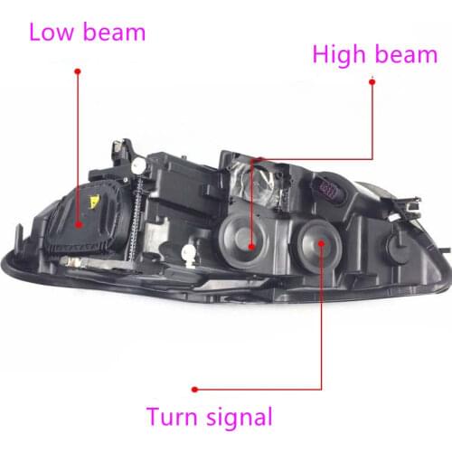 For Audi A6L C7 2012 - 2015 Headlamp Rear Cover Waterproof Sealed Plastic Cover Low High Beam Headlights Cover 1PCS