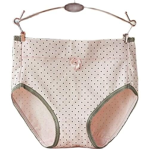 RUIN 4pcs/lot womens panties intimates briefs womens cotton panties comfortable dot cotton panties ladies underwear