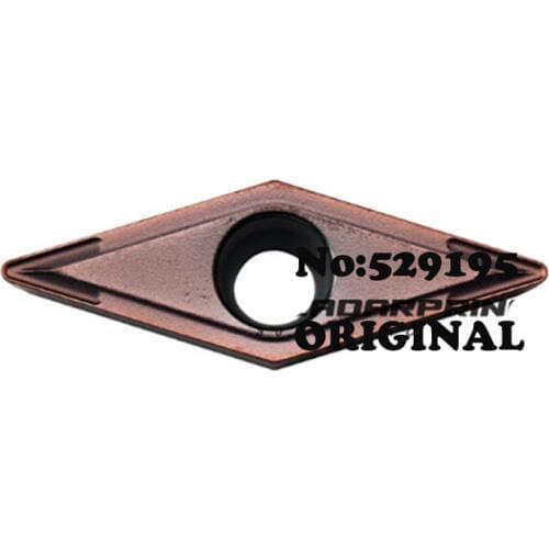 MITSUBISHI 10pcs VCMT 110304 VCMT110304 VP15TF Carbide Inserts External Internal Turning Tool CNC lathe Cutter Tools Cutting