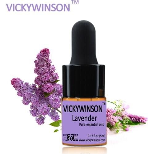 Lavender essential oil 5ml 100% Pure Essential Oils for Remove Fade Acne Marks Help Sleep Face