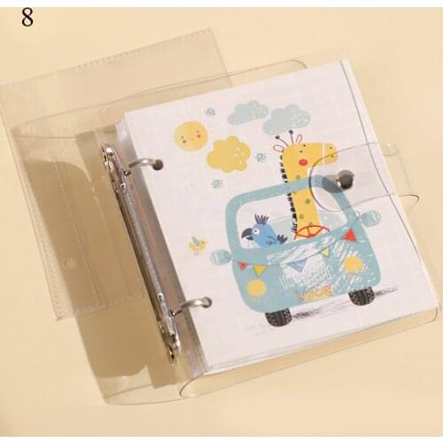 3/5 inches Cow Print Photo Album Cute Cartoon Cover Glitter Photocard Holder 100/50 Pockets Card Binder Kpop Scrapbook for Photo