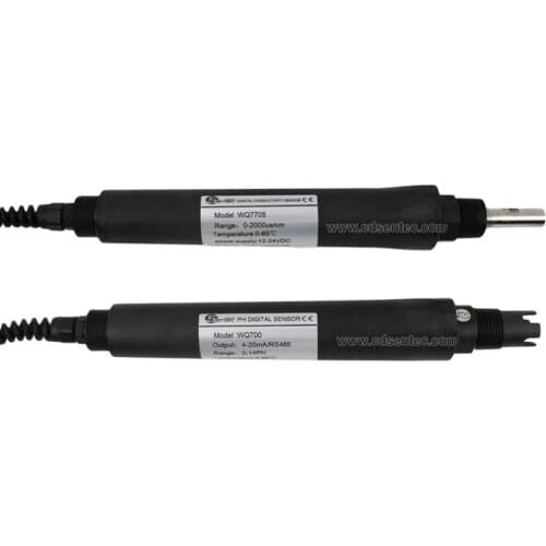 Hydrofluoric acid resistant online ph sensor hydrofluoric acid resistant PH electrode industrial hydrofluoric acid PH probe