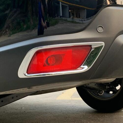 Chrome Bumper Reflector Fog Light Surrounds Cover For Subaru Forester (SK) 2019 2020