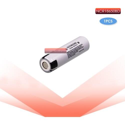 Panasonic 18650 NCR18650BD battery Li-ion rechargeable battery 3.7V 3200mAh for Flashlight power bank notebook