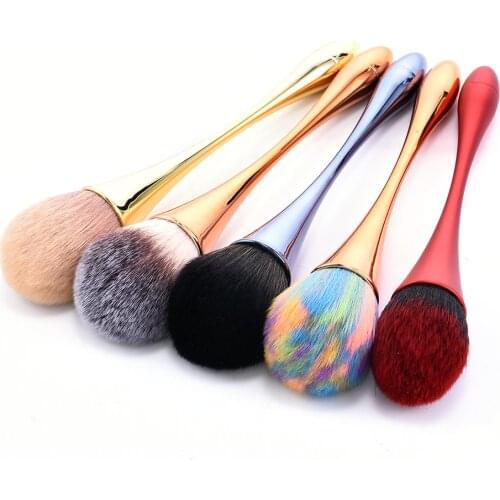 Luxury Champagne Makeup Brushes Set for Foundation Powder Blush Eyeshadow Concealer Lip Eye Make Up Brush Cosmetics Beauty Tools