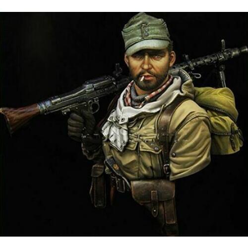 New Unassembled 1:10 BUST mountain division bust Figures Resin Kit DIY Toys Unpainted kits