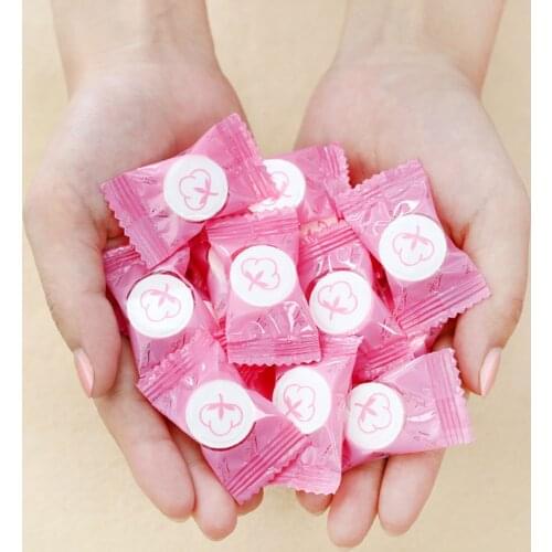 1 Bag Disposable Pure Cotton Compressed Portable Travel Face Towel Water Wet Wipes Washcloth Napkin Outdoor Moistened Tissues