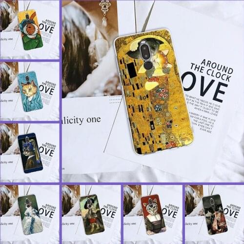 Silicone Transparent Back Cover For Meizu X8 M10 Note 8 9 16Xs 16s 17 Pro 16T Phone Case Funny Art Cat Aesthetic Cute Rabbit