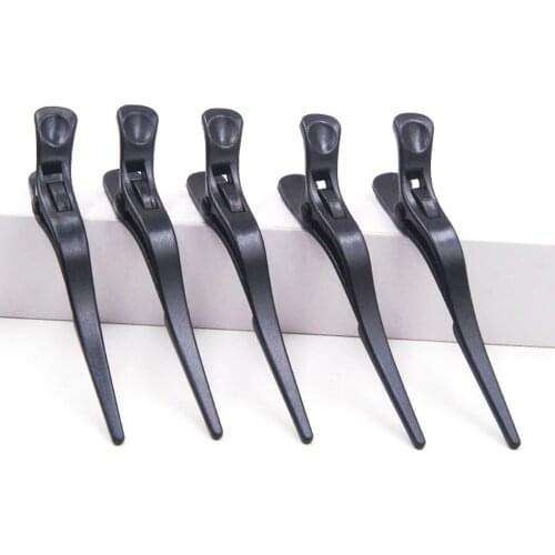 5 Pcs/Set Hairdressing Clip Hair Pins Positioning Partition Hair Clip Crocodile Barrettes Portable Haircut Clip Barber Supplies