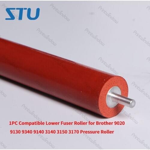 1PC Compatible Lower Fuser Roller for Brother 9020 9130 9340 9140 3140 3150 3170 Pressure Roller