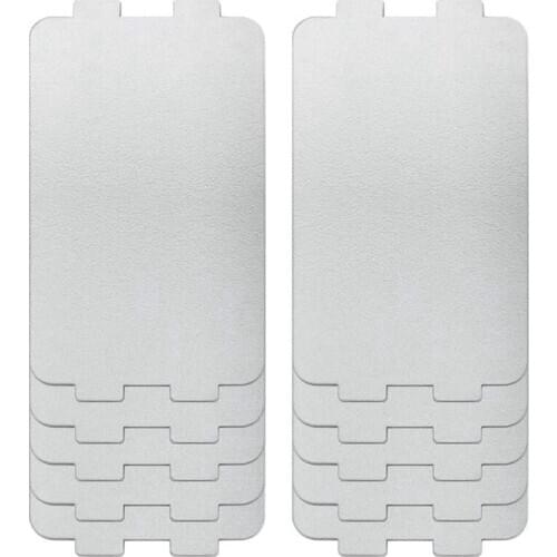 10Pcs Microwave Oven Universal Mica Foil, Oven Mica Wave Guide Cover Replacement Sheets