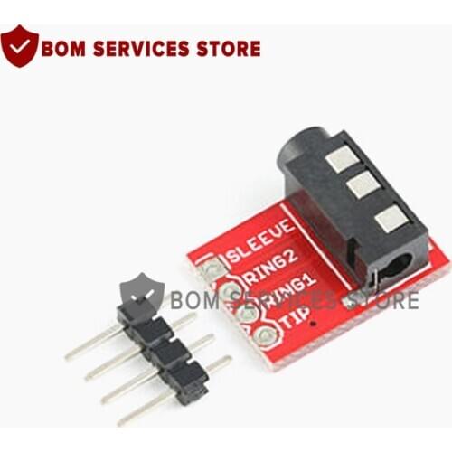 Brand new TRRS 3.5mm audio socket MP3 stereo socket module earphone microphone