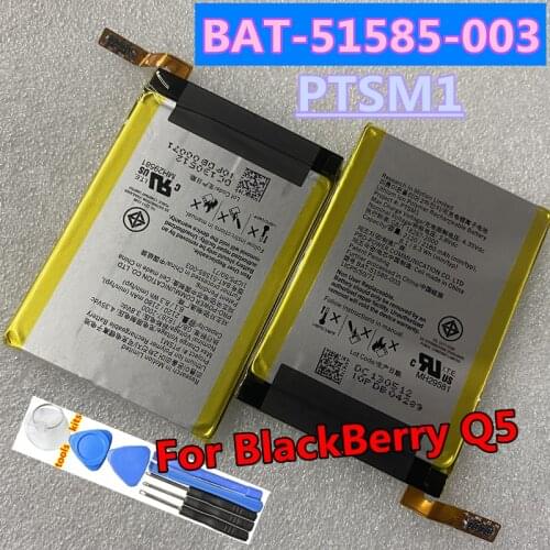 2180mAh BAT-51585-003 / PTSM1 / BAT-51585-103 High Quality Battery For BlackBerry Q5 Q 5 Mobile Phone