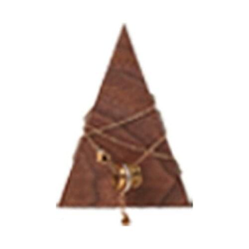 40GB Wood Necklace Rings Stand Holder Shelf Jewelry Display Rack Bracket Bracelet Organizer for Woman Girl Gifts