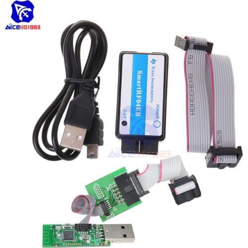 Diymore SmartRF04EB Bluetooth ZigBee Simulator CC2531 CC2540 Sniffer Bare Board Zigbee Sniffer Programming Connector Adapter