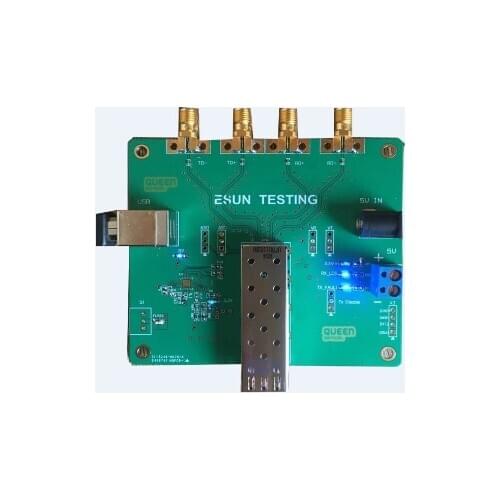 For SFP28 test board 25G test board 5G module test board 5G module light source monitoring and receiving monitoring board