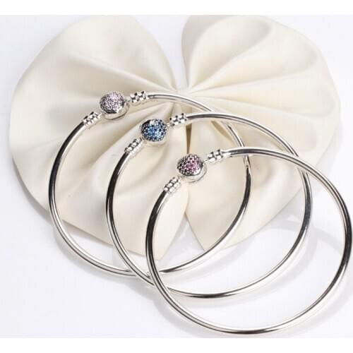 S925 Sterling Silver Fashion Heart-shaped Bracelet Gift For Girlfriend