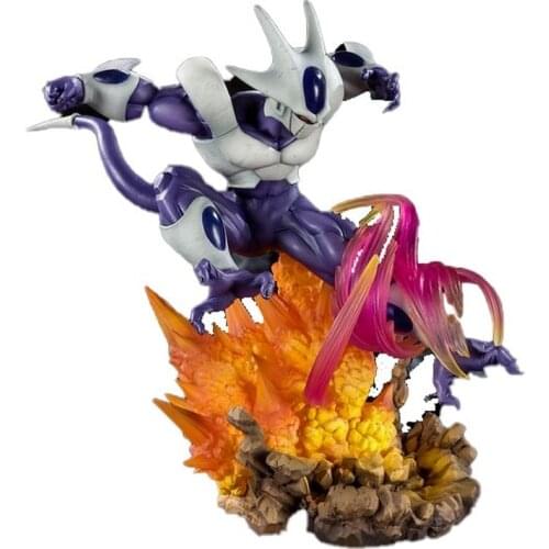 Anime Dragon Ball Figure Cooler Battle Scene ZERO Super Fierce Battle PVC Coora Boxed Decoration Collection Model Kids Toys