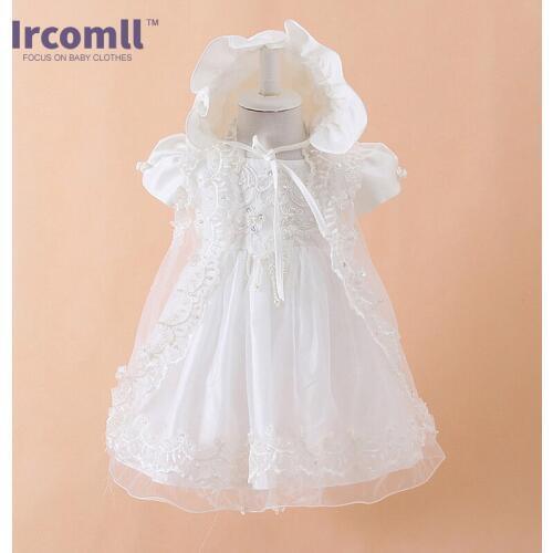 Крестильные платья для малышек Ircomll China At AliExpress