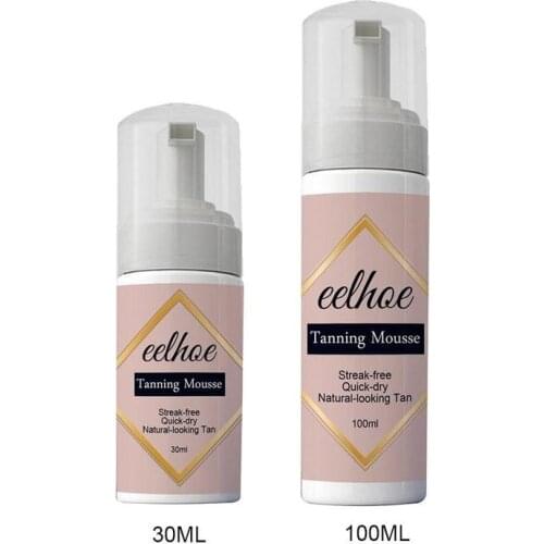 Sunless Tanning Self Tan Organic Long Lasting Natural Fake Beach Freeship Long Lasting Suntan Mousse Tan Lotion Body Tanning