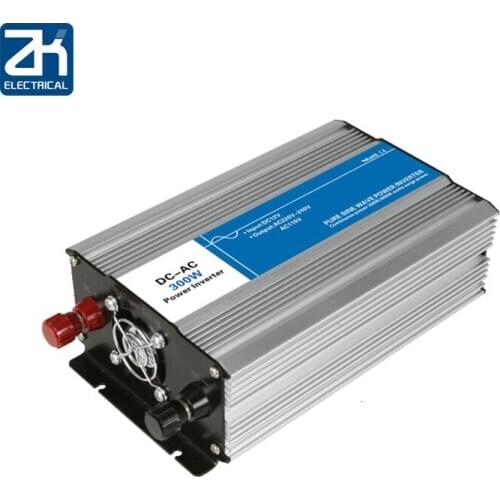 Power 300 W input 24 V DC 12 V 48 V output AC 110 V 220 V sinusoidal pure information beam investor personalized LED solar