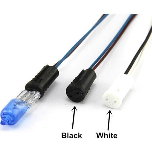 5pcs G4 Lamp Socket, 20cm 30cm 50cm 80cm 100cm White / Black G4 Lamp Holder For LED Crystal Heads Light Bulb Halogen Light Bulb