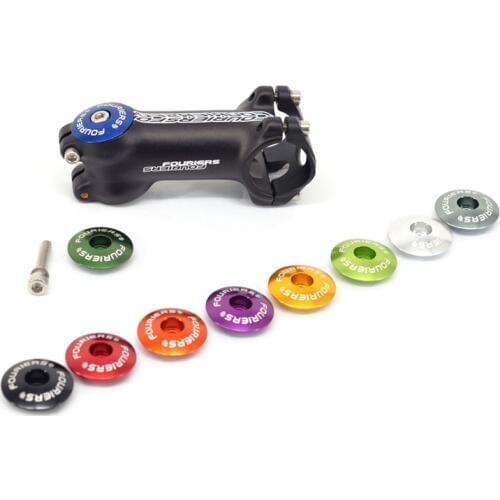 Fouriers TC-E001 Alloy Top Cap with Stainless Steel Bolt for 1 1/8 Headset