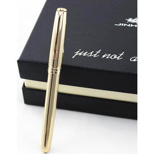 High quality luxury 0.5mm Fountain pen Stainless steel Classic Jinhao 601 Stationery Office school supplies