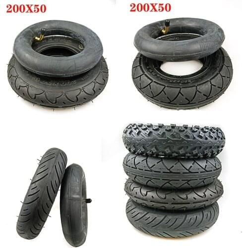 8X2 ") 200X50 (8 Inch) Tire Fit for Electric Gas Scooter & Electric Scooter(inner Tube Included) Wheelchair Wheel