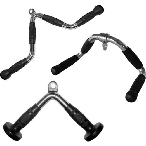 High Quality Yoga Gym V Shaped Fitness Bar Home Workout Training Sticks Exercise Rod For Triceps Fitness Equipment Accessories